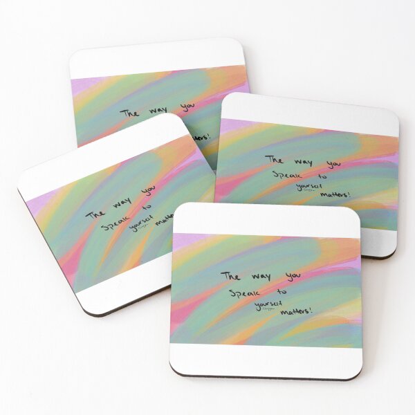 Item preview, The Way You Speak to Yourself Matters designed and sold by livinglyfree.