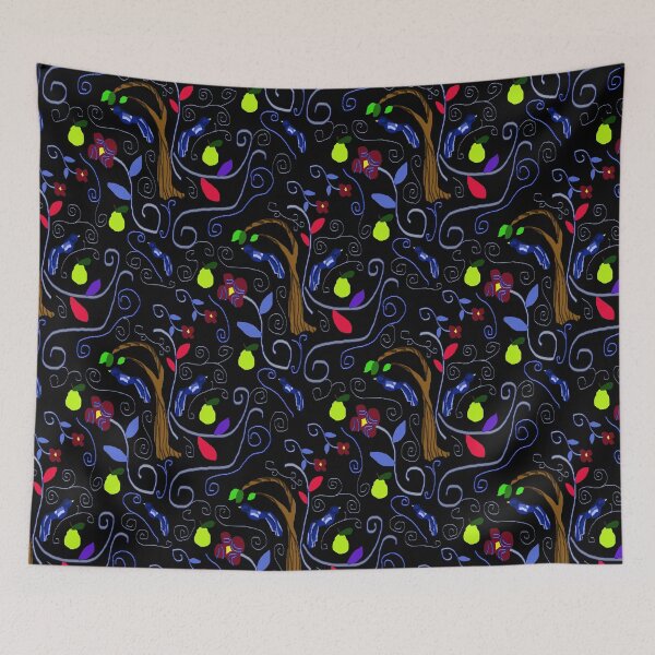 Item preview, Medieval Birds and Scrolls designed and sold by bloomingvine.