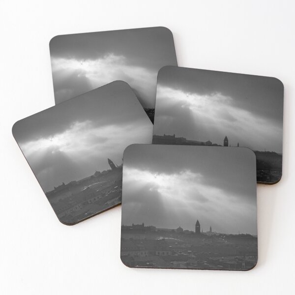 Item preview, Rays over Gothenburg, Sweden designed and sold by Traingeek Images.