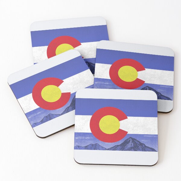 Item preview, vintage colorado flag designed and sold by inkzella.