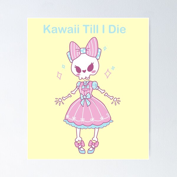 Item preview, Kawaii Till I Die designed and sold by karlzinnerdemon.