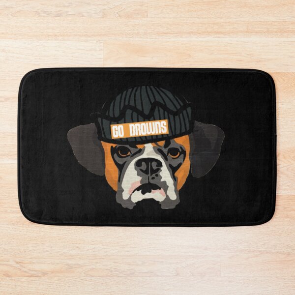 Item preview, Go Browns Football Boxer Dawg Design designed and sold by B1GSportswear.
