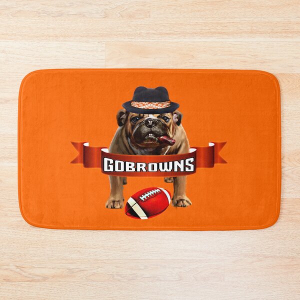 Item preview, GO BROWNS Smoking Dawg Design designed and sold by B1GSportswear.