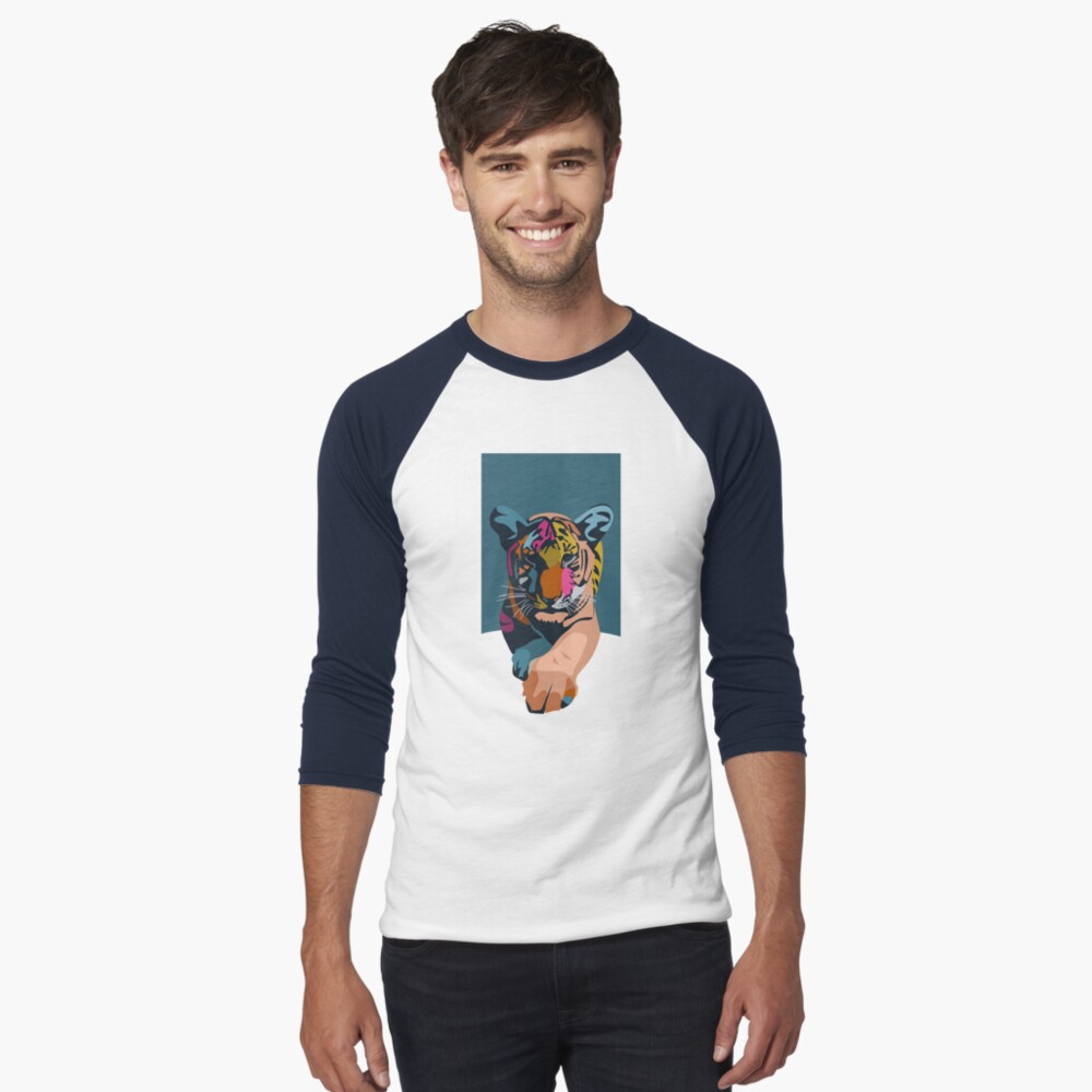 Aperçu de l'œuvre T-shirt baseball manches ¾ créée et vendue par emiliewhite.