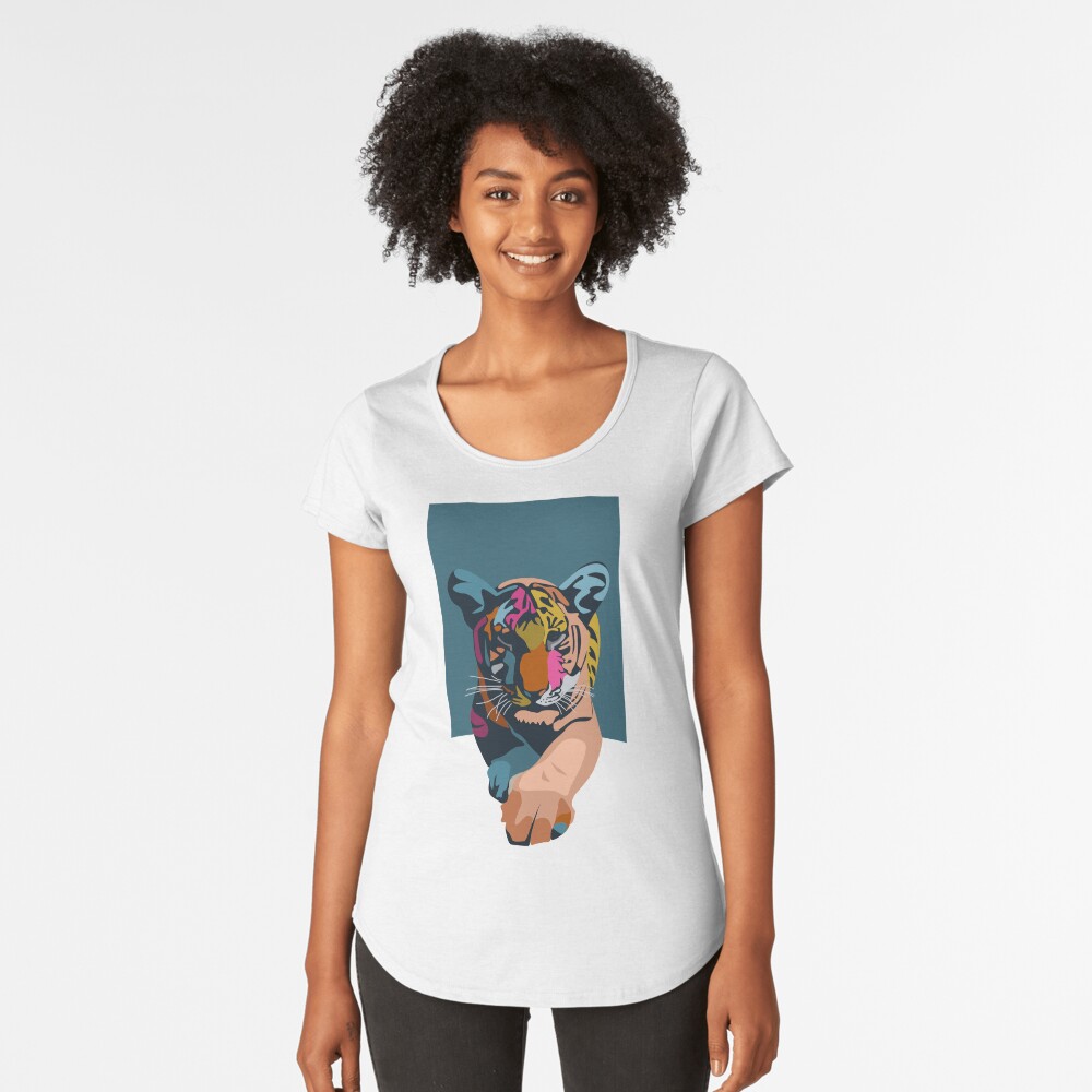 Aperçu de l'œuvre T-shirt premium échancré créée et vendue par emiliewhite.