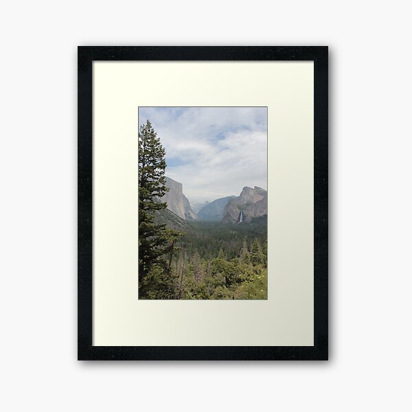 Ahwahnee Valley 2 Framed Art Print
