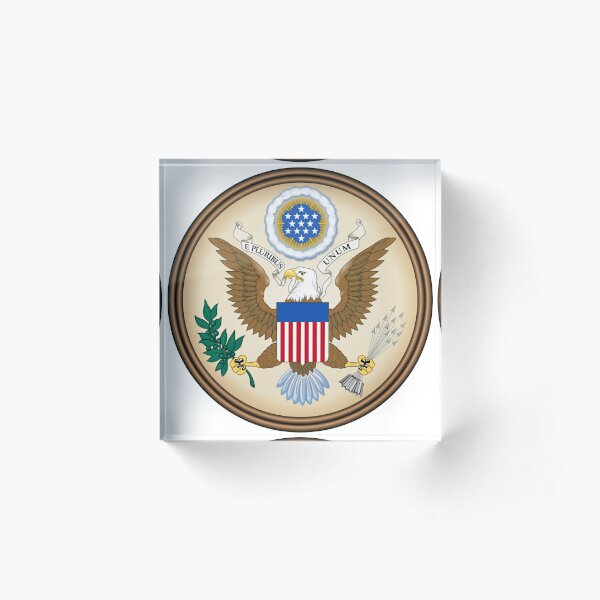 Great Seal of the United States Acrylic Block