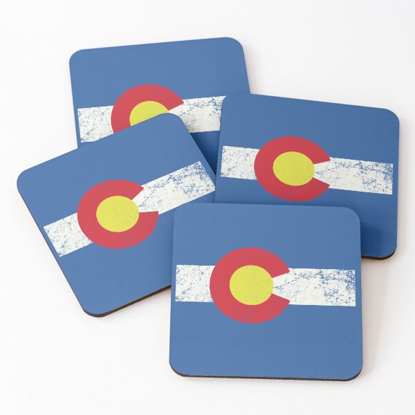 Item preview, colorado flag vintage  designed and sold by inkzella.
