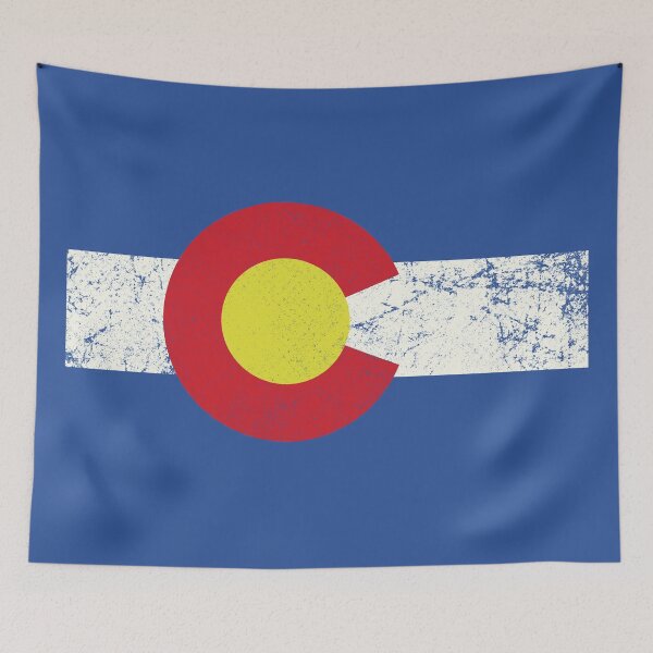 Item preview, colorado flag vintage  designed and sold by inkzella.