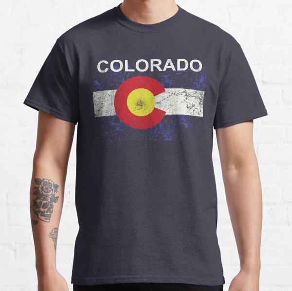 colorado flag vintage Classic T-Shirt