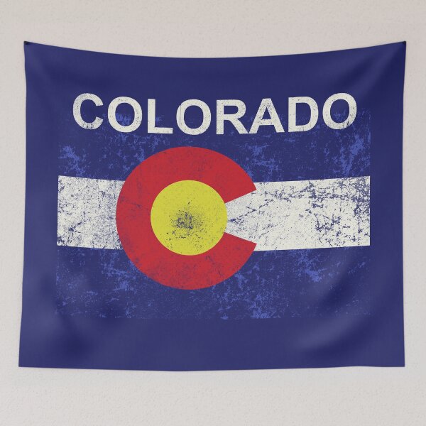 Item preview, colorado flag vintage designed and sold by inkzella.