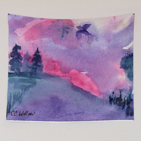 Item preview, Evening Flight by CC Willow designed and sold by CCWillow.