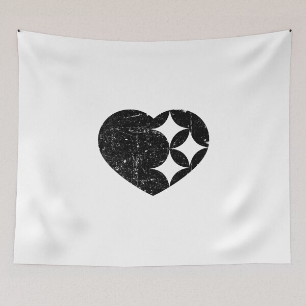 Item preview, Steeler Heart Black designed and sold by Pictopun.
