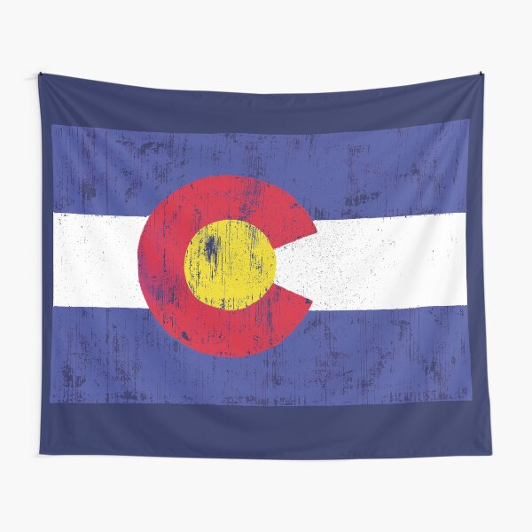 Artikel-Vorschau von Vintage Colorado-Flagge, designt und verkauft von inkzella.