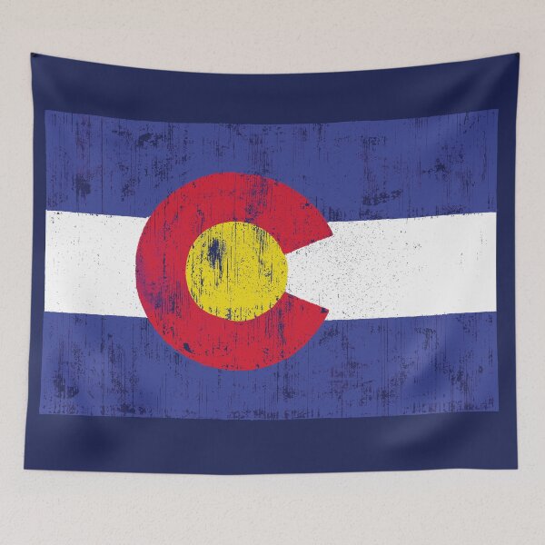 Item preview, vintage colorado flag designed and sold by inkzella.