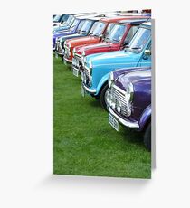 Classic Minis Greeting Card