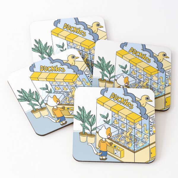 Item preview, Arcade-cats and ducks designed and sold by limedapples.
