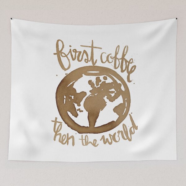 Item preview, First Coffee designed and sold by Sydie Studio.