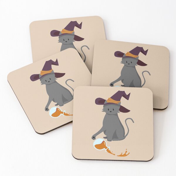 Item preview, Mischievous Witch's Cat designed and sold by Jess Less.