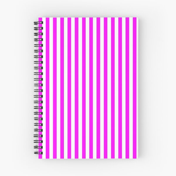 Item preview, Fuchsia Violet and White Vertical Stripes designed and sold by ColorPatterns.