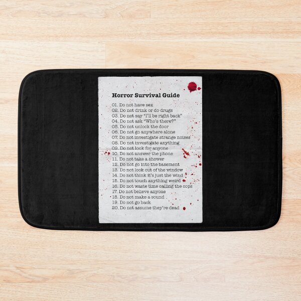 Item preview, Horror Survival Guide designed and sold by EstrangedShop.