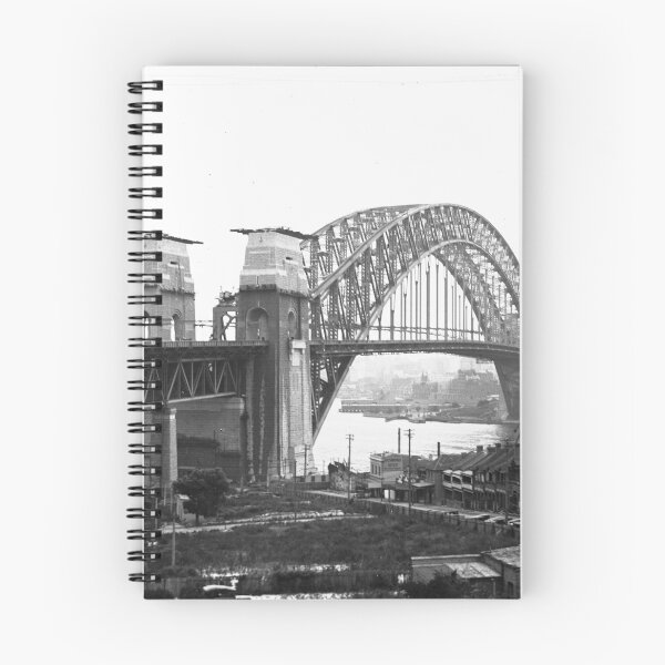 Item preview, Sydney Harbour Bridge from Milsons Point c1932 designed and sold by anmm.