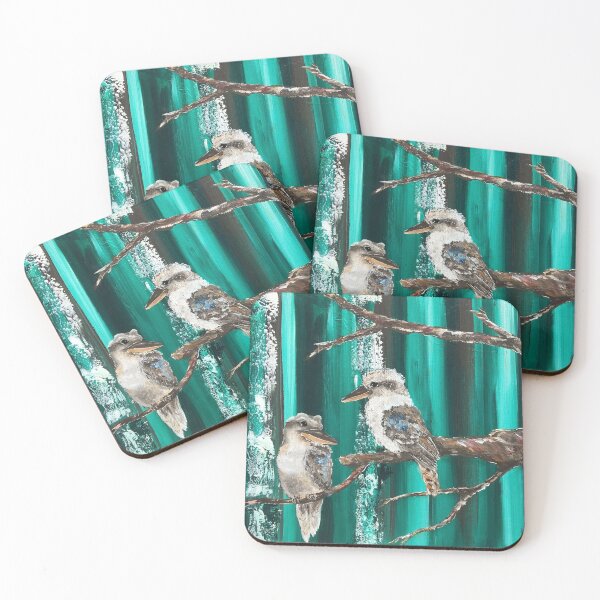 Item preview, Kookaburras watching  designed and sold by NetRaeArt.