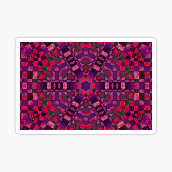 Intense and Purple Sticker