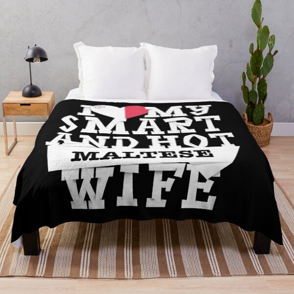 Item preview, I love my smart and hot maltese wife designed and sold by Urosek.
