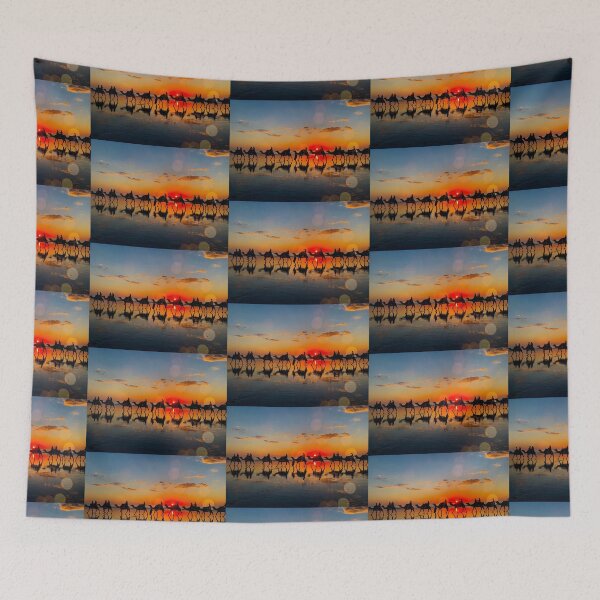 Item preview, Red sunset on Cable Beach, Broome WA designed and sold by susiereynolds66.