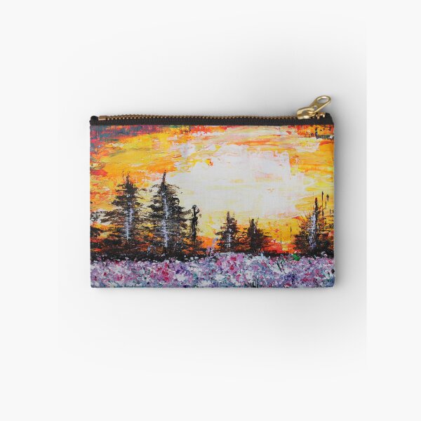 Item preview, Sunset and Wildflowers designed and sold by LivingArtBrenda.