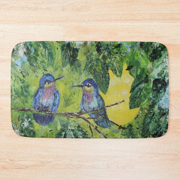 Item preview, Hummingbirds in a Lemon Tree designed and sold by LivingArtBrenda.