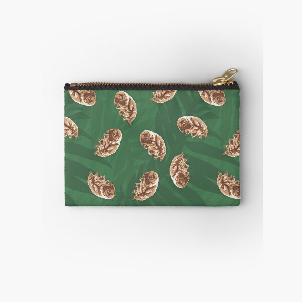 Item preview, Cute Water Bear on Moss - Tardigrade Seamless Print designed and sold by BoyPilot Goods.