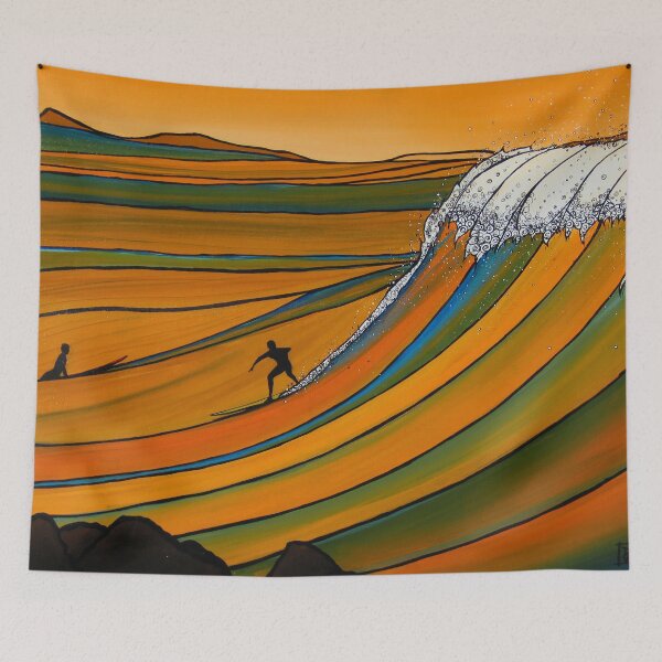 Artikelvorschau, Waimea-Freunde - ReoSurf Art entworfen und verkauft von David Bell.