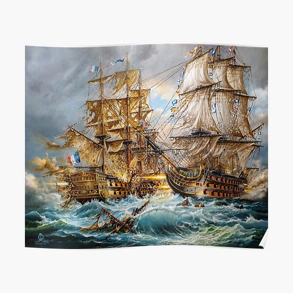 BATTLE OF TRAFALGAR Poster