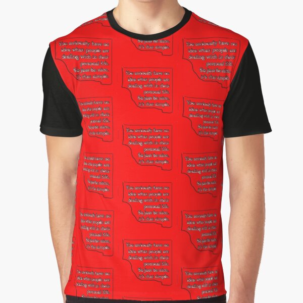 Be Nice Graphic T-Shirt