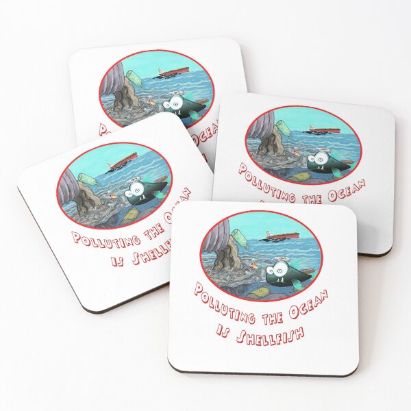 Item preview, Polluting the Ocean is Shellfish, Environmentalist  Inspirational Quotes Message Gift T Shirts designed and sold by mygiftideas.
