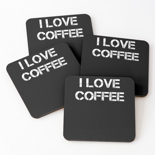 Item preview, I Love Coffee  designed and sold by Rainwater Merch.