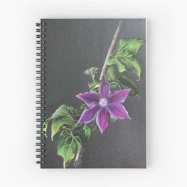 Item preview, Illuminated Clematis designed and sold by Moya Deacon Radley.