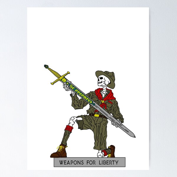 Item preview, Weapons For Liberty (No Background) designed and sold by Spencer Siefke.