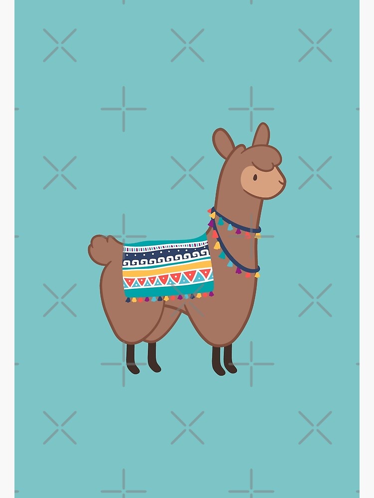 No Problem Llama Greeting Card for Sale by TheShirtYurt