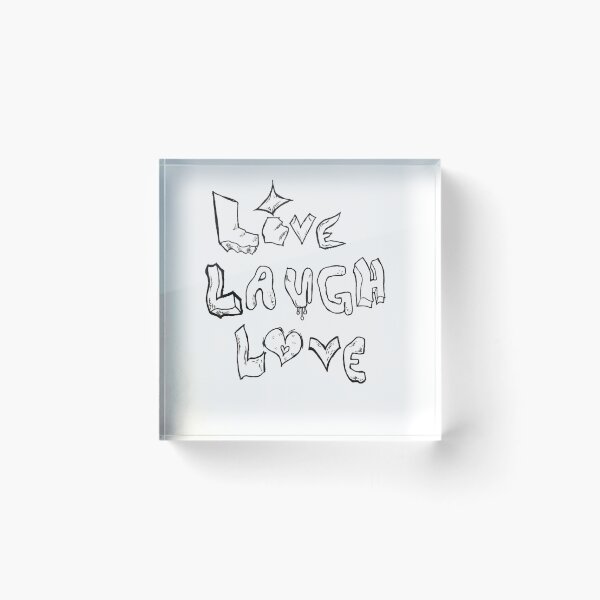 Item preview, Live Laugh Love Pen Style designed and sold by CashlinRap.