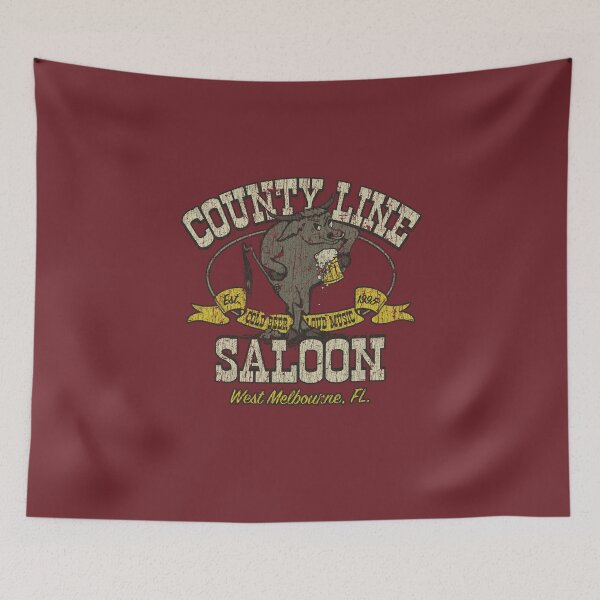Item preview, County Line Saloon designed and sold by jacobcdietz.