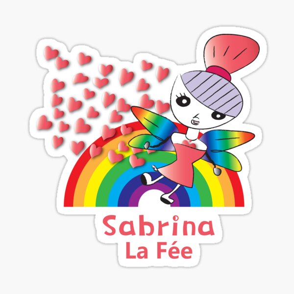 Sabrina the Fairy, Lilycorne the unicorn Sticker