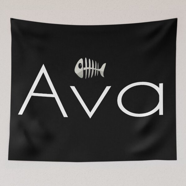 Item preview, Ava Cute Fishbone My Name is Ava!  designed and sold by ProjectX23.