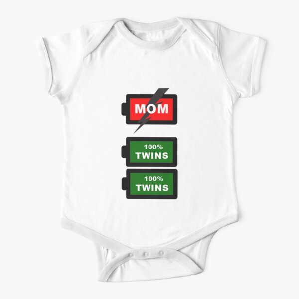 Twins Gifts Twin Onesies Twin Outfits Parents Of Twins New Twins Boys New Twin Girls Baby One Piece By Happygiftideas Redbubble