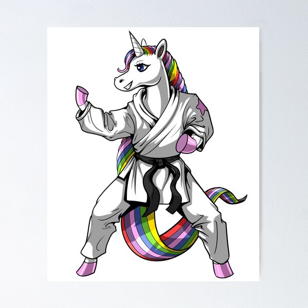 Item preview, Unicorn Karate  designed and sold by underheaven.