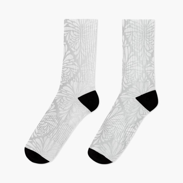 Item preview, Silver and white ornate diamond pattern designed and sold by HannaPaulina.