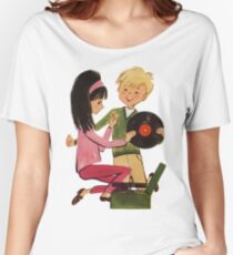 Kids Vinyl Record Love Women's Relaxed Fit T-Shirt