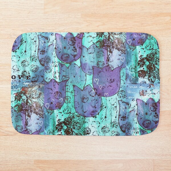 Item preview, Purple Tulips with Fairies. designed and sold by artygilly.